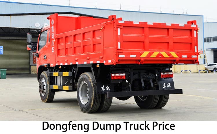 Dongfeng 4x2 Dump Truck Price for Sale in Tanzania