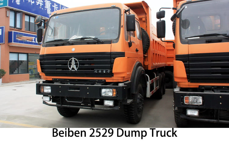 Beiben 2529 Dump Truck Price for Sale in Tanzania