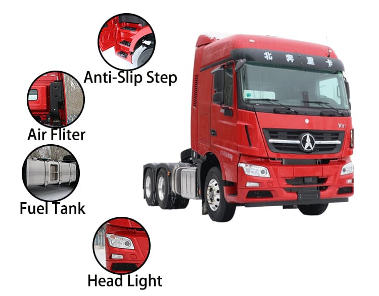 Beiben Tractor Truck | Truck Beiben V3 Price for Sale in Zambia