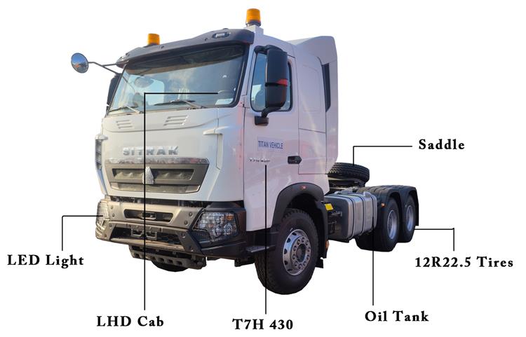 Sitrak Howo T7H 430 Trucks Price for Sale In Ghana