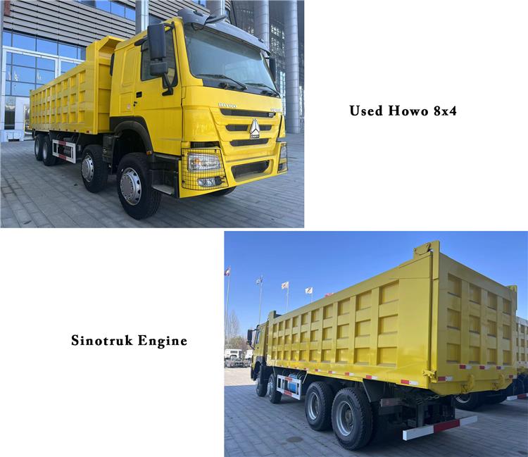 Used Howo 8x4 Dump Truck for Sale In Saudi Arabia