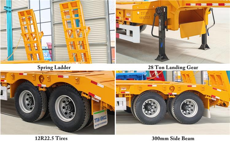 2 Axle Low Bed Trailer for Sale In Zimbabwe Harea
