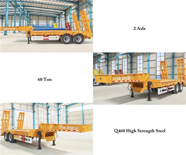 2 Axle Low Bed Trailer for Sale In Zimbabwe Harea