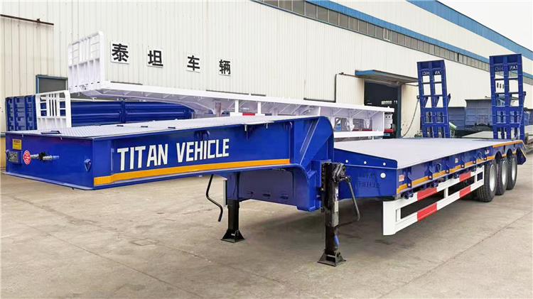low bed trailer