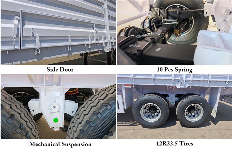 2+2 Axle Superlink Trailer for Sale In Zimbabwe - Side Wall Trailer