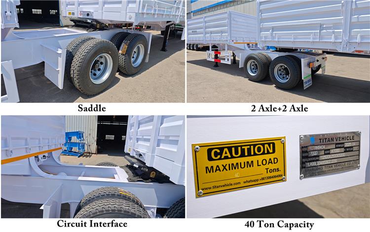 2+2 Axle Superlink Trailer for Sale In Zimbabwe - Side Wall Trailer