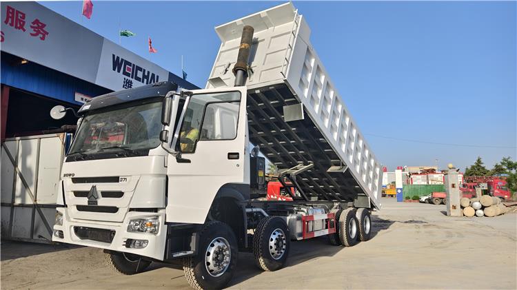 Used Howo 371 Dump Truck 8x4 for Sale In Angola