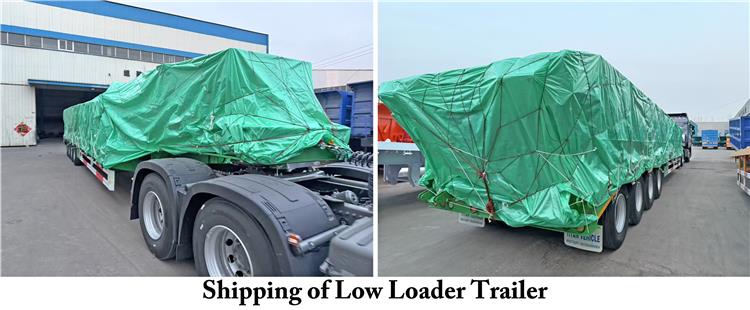 4 Axle Low Loader Trailer for Sale In Saudi Arabia