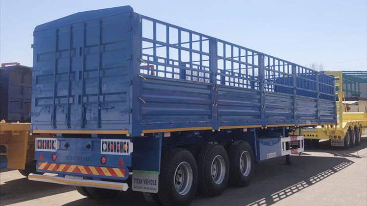 Fence Semi Trailer for Sale in Tanzania 