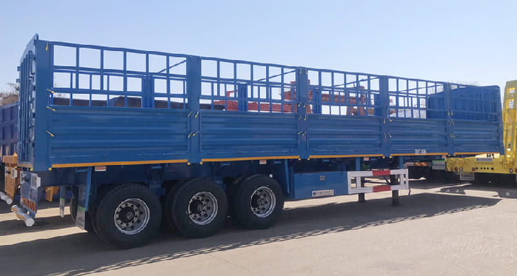 Fence Semi Trailer for Sale in Tanzania 