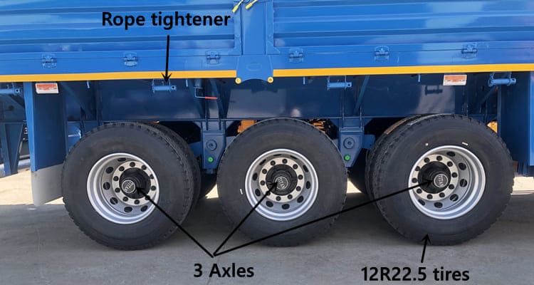 Fence Semi Trailer for Sale in Tanzania