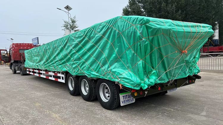 Tri Axle Low Loader Trailer for Sale in Ghana