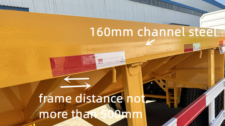 2 Axle Flatbed Semi Trailer for Sale in Tanzania