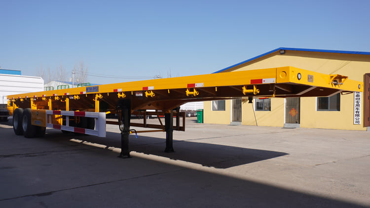 2 Axle Flatbed Semi Trailer for Sale in Tanzania