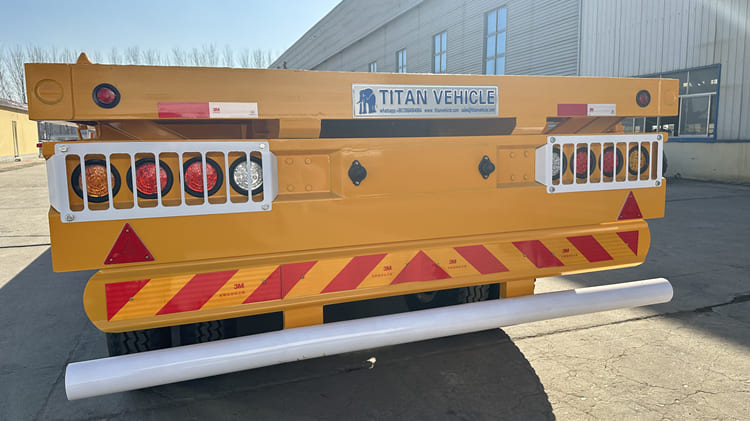 2 Axle Flatbed Semi Trailer for Sale in Tanzania
