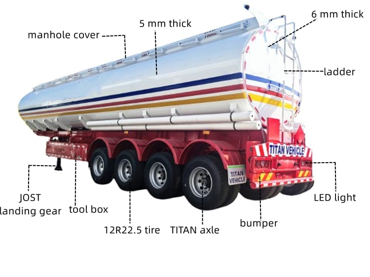 Fuel Tank Truck Price in NigeriaFuel Truck Trailer for Sale