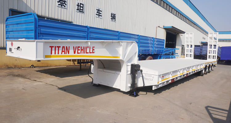 3 Axle Low Bed Trailer Truck for sale in Kenya