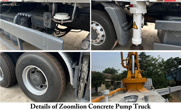 Zoomlion Concrete Pump Truck Price for Sale