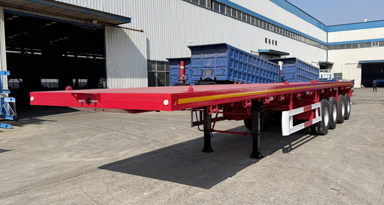 4 Axle Flatbed Trailer for Sale in Nigeria