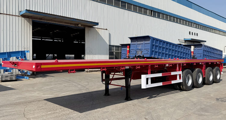 4 Axle Flatbed Trailer for Sale in Nigeria