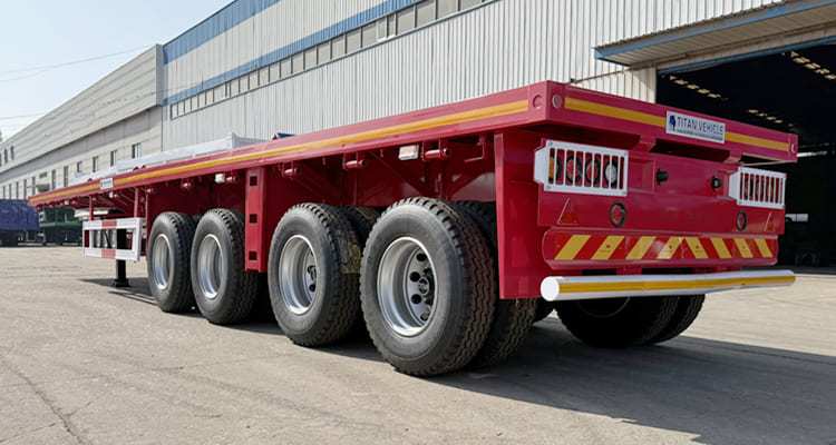 4 Axle Flatbed Trailer for Sale in Nigeria