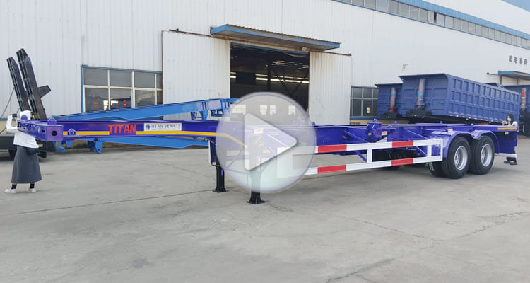 40ft Skeleton Trailer for Sale in Nigeria