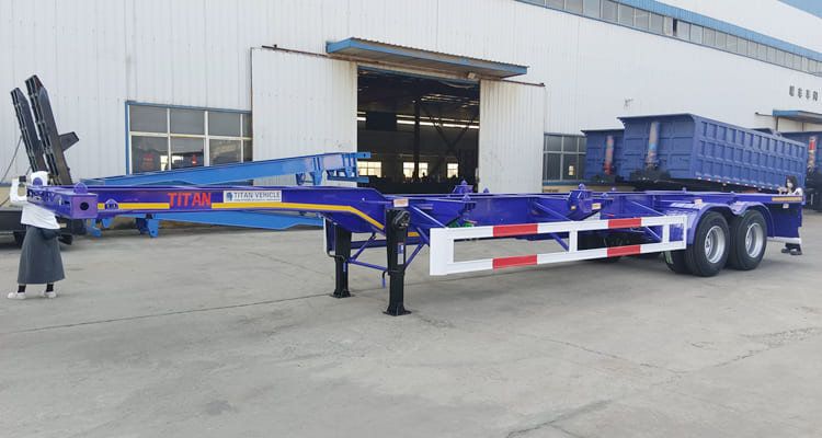 40ft Skeleton Trailer for Sale in Nigeria