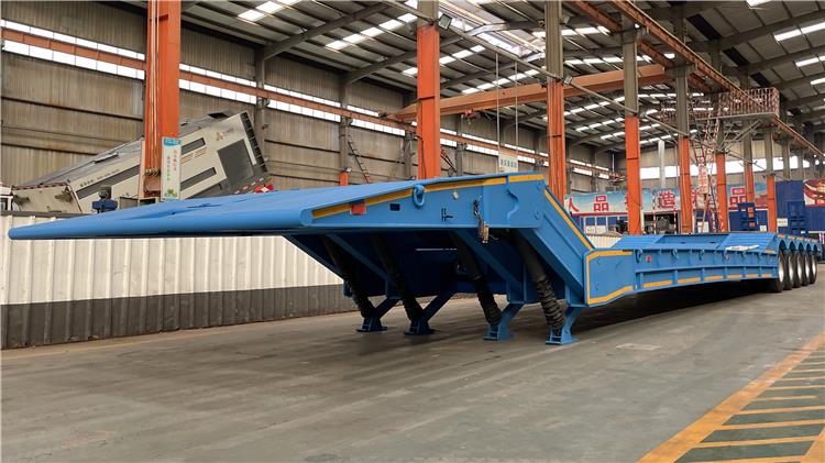 4 Axle Folding Gooseneck Trailer for Sale In Nigeria Lagos