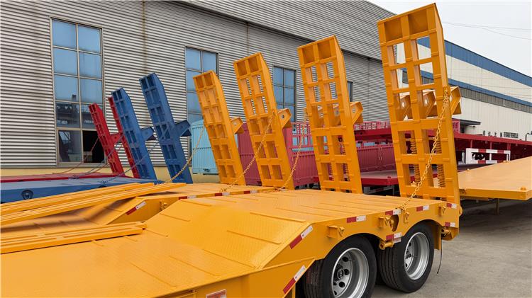 2 Axle 50 Ton Low Bed Truck for Sale In Saudi Arabia