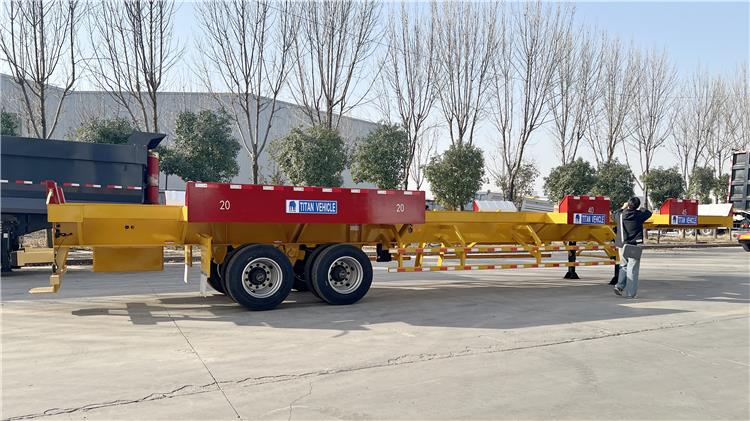 2 Axle 40ft Terminal Trailer for Sale In Guma