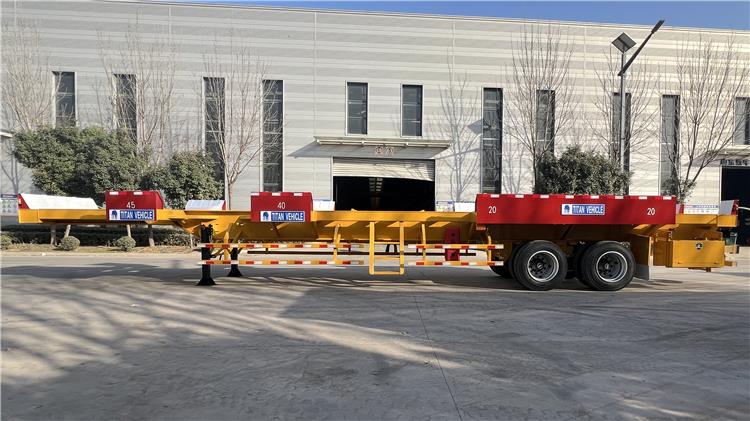 2 Axle 40ft Terminal Trailer for Sale In Guma