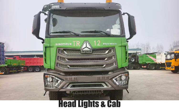 Sinotruk Howo NX 12 Wheeler Dump Truck in Ghana