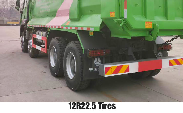 Sinotruk Howo NX 12 Wheeler Dump Truck in Ghana