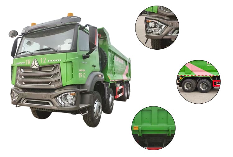 Sinotruk Howo NX 12 Wheeler Dump Truck in Ghana