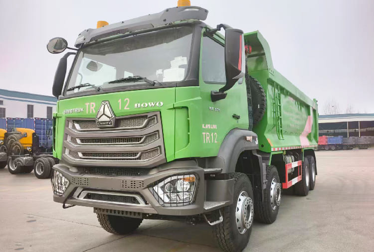 Sinotruk Howo NX 12 Wheeler Dump Truck in Ghana