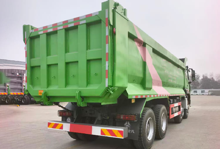 Sinotruk Howo NX 12 Wheeler Dump Truck in Ghana