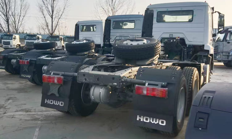 Second Hand Sinotruk HOWO NX 371HP Tractor Truck for Ghana Market