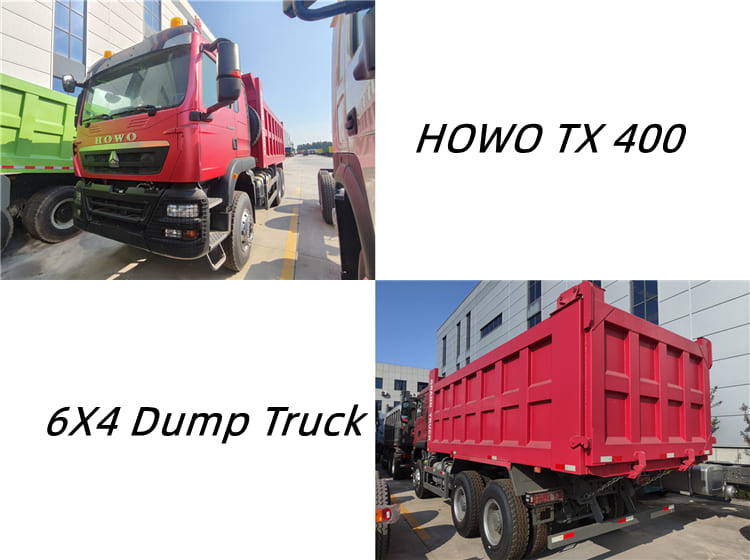 Used HOWO TX400 6x4 Dump Truck for Sale in Mali