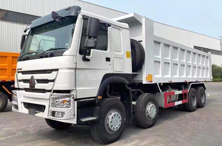 Second Hand Howo 8x4 Construction Dump Truck Hot Sale In Kenya