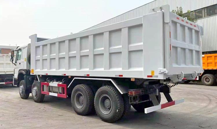 Second Hand Howo 8x4 Construction Dump Truck Hot Sale In Kenya