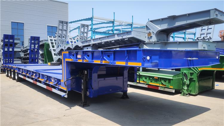 4 Axle Equal Width Low Loader Trailer for Sale In Tanzania