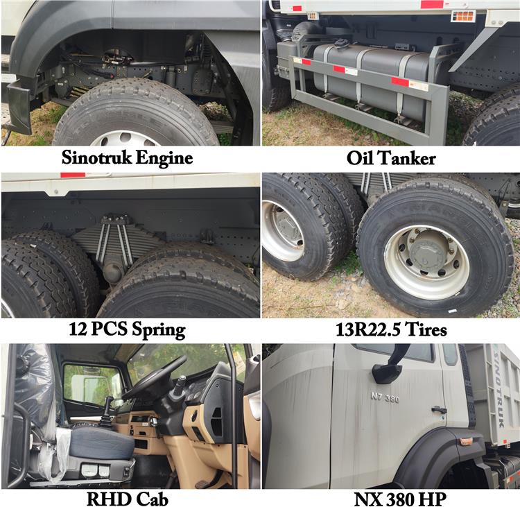 Howo N7 380 HP Dump Truck for Sale In Sierra Leone