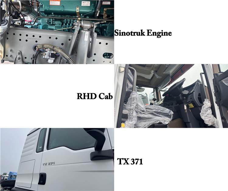 Howo TX 371 Truck Head with RHD for Sale In Sierra Leone