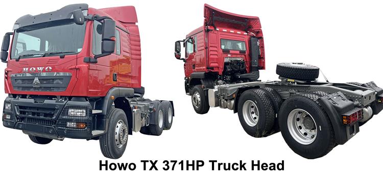 Howo TX 371HP Truck Head for Sale In Papua New Guinea