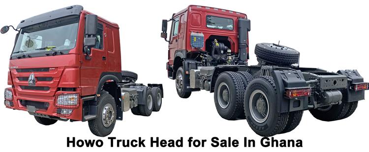 Howo 371 Tractor Truck 6x4 for Sale In Ghana - 2026 New Model
