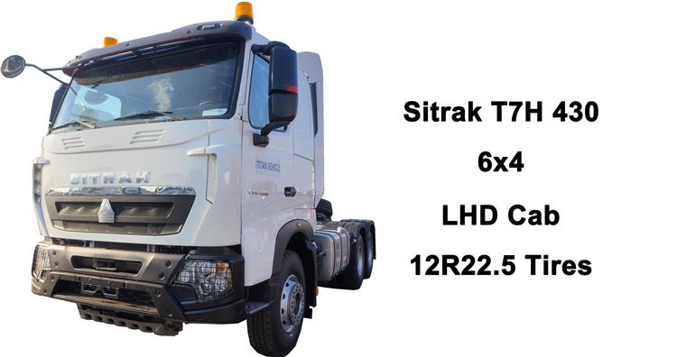 Sitrak TH7 430 Truck Head for Sale In Ghana