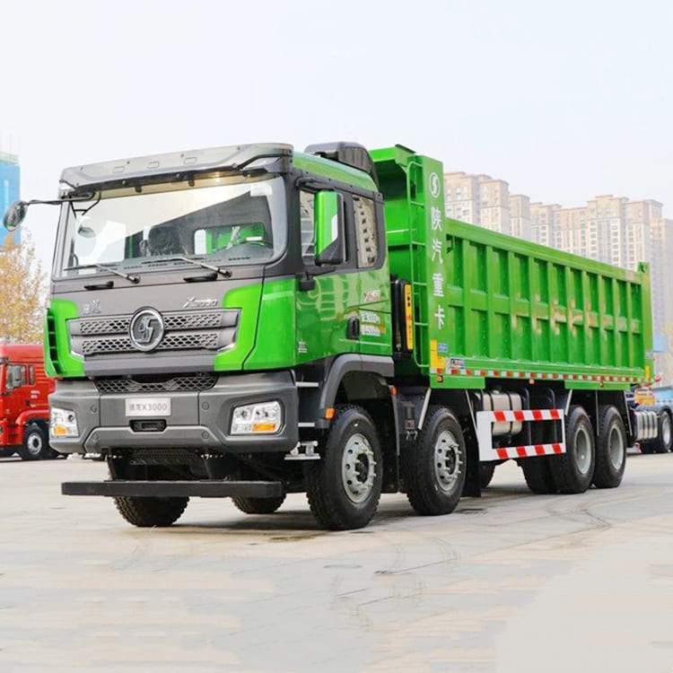 Green Color Used Shacman Dump Truck X3000