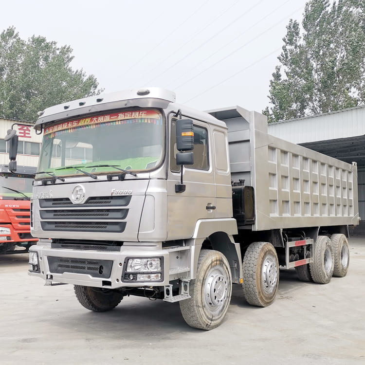 LHD Used Shacman Dump Truck F3000 8x4
