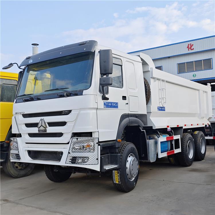 Used Howo U Shape 10 Wheeler Dump Truck