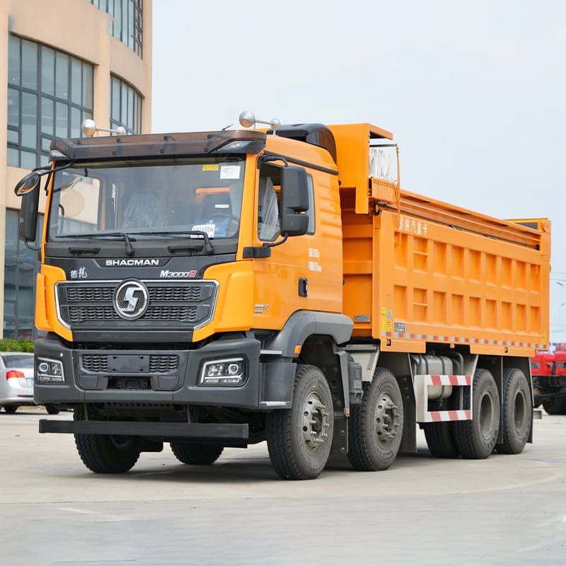 Euro II 430 HP Used Shacman Tipper Truck M3000S